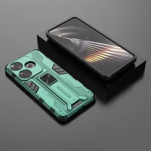 SUPERSONIC Odolný obal pre Xiaomi Poco F6 zelený