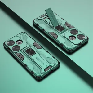SUPERSONIC Odolný obal pre Xiaomi Poco F6 zelený