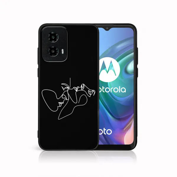 MY ART Ochranný kryt pre Motorola Moto G34 5G FACES (196)