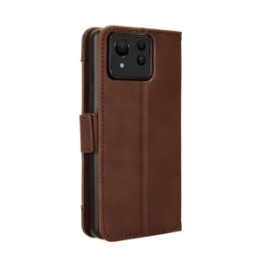 SLOT Peňaženkový obal pre Asus Zenfone 11 Ultra hnedý