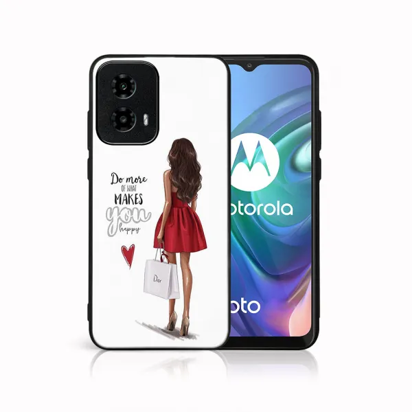 MY ART Ochranný kryt pre Motorola Moto G34 5G RED DRESS (137)