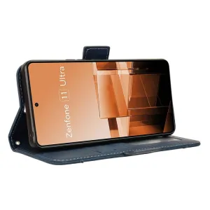 SLOT Peňaženkový obal pre Asus Zenfone 11 Ultra modrý