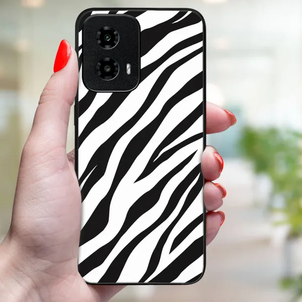 MY ART Ochranný kryt pre Motorola Moto G34 5G ZEBRA (237)