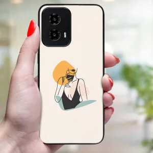 MY ART Ochranný kryt pre Motorola Moto G34 5G WOMAN (197)