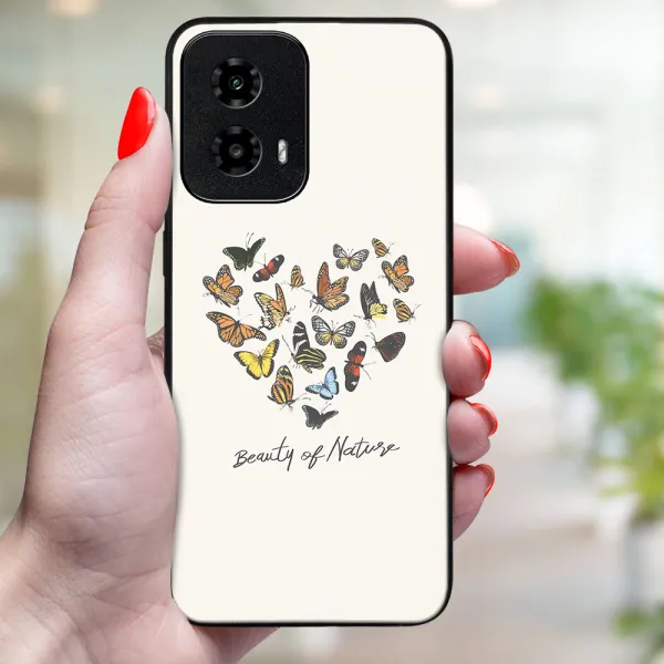 MY ART Ochranný kryt pre Motorola Moto G34 5G BUTTERFLIES (240)