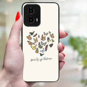 MY ART Ochranný kryt pre Motorola Moto G34 5G BUTTERFLIES (240)