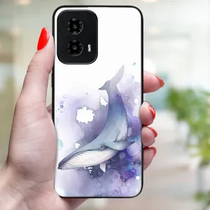 MY ART Ochranný kryt pre Motorola Moto G34 5G WHALE (242)