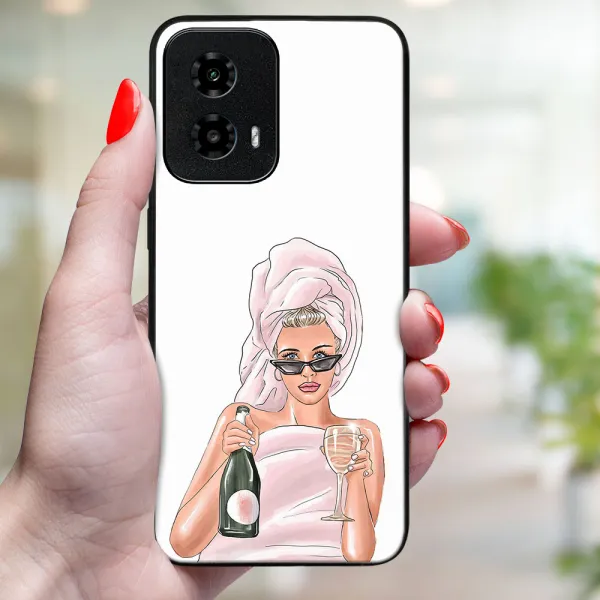 MY ART Ochranný kryt pre Motorola Moto G34 5G CHAMPAGNE (134)