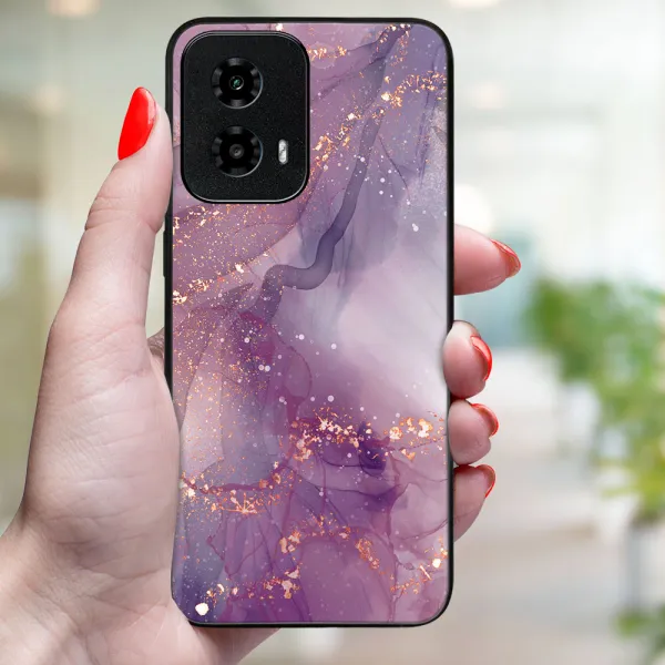 MY ART Ochranný kryt pre Motorola Moto G34 5G PURPLE (148)