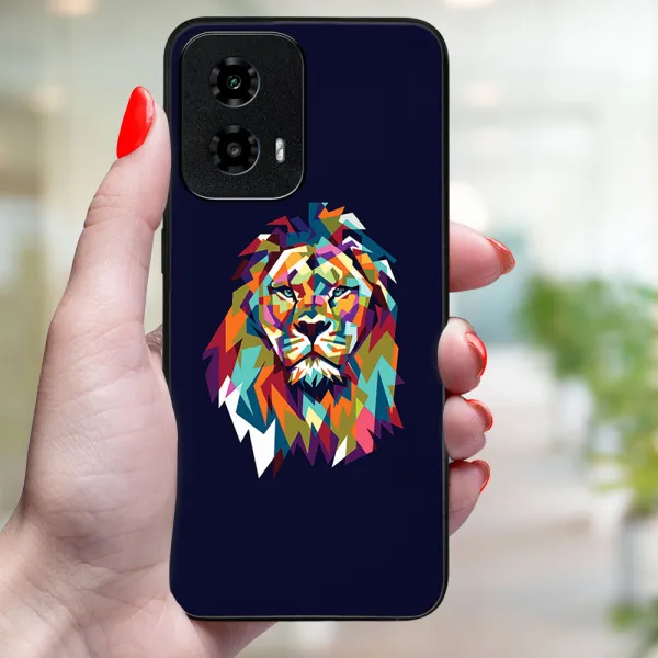 MY ART Ochranný kryt pre Motorola Moto G34 5G LION (246)