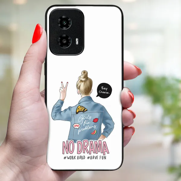 MY ART Ochranný kryt pre Motorola Moto G34 5G NO DRAMA (138)
