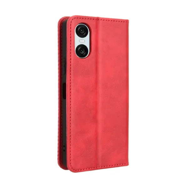BUSINESS Peňaženkové puzdro pre Sony Xperia 10 VI červené