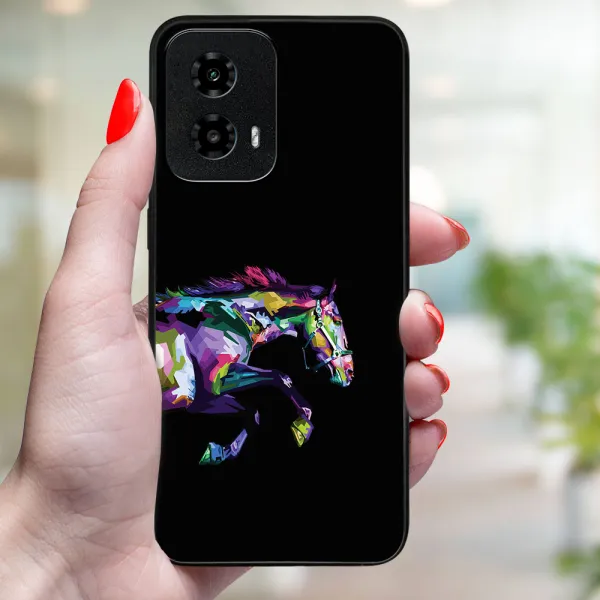 MY ART Ochranný kryt pre Motorola Moto G34 5G HORSE (249)