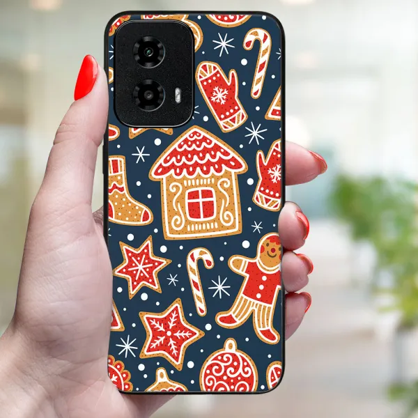 MY ART Kryt s vianočným dizajnom Motorola Moto G34 5G CHRISTMAS (069)