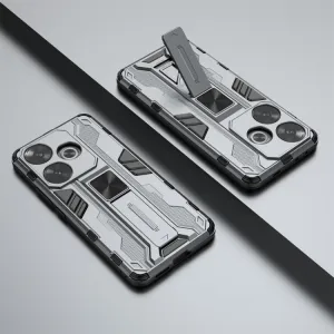 SUPERSONIC Odolný obal pre Xiaomi Poco F6 šedý