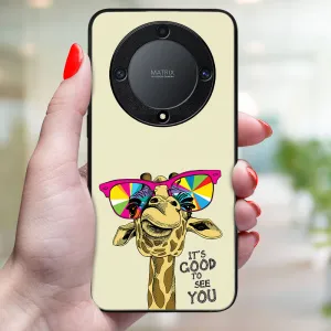 MY ART Ochranný kryt pre Honor Magic5 Lite GIRAFFE (180)