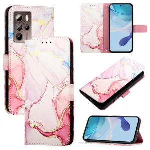 ART MARBLE Peňaženkový kryt pre HTC U24 Pro ROSE GOLD
