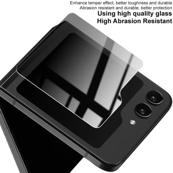 IMAK ANTI-SPY Sklo s filtrom pre vonkajší displej Samsung Galaxy Flip7 FE 5G / Flip6 5G