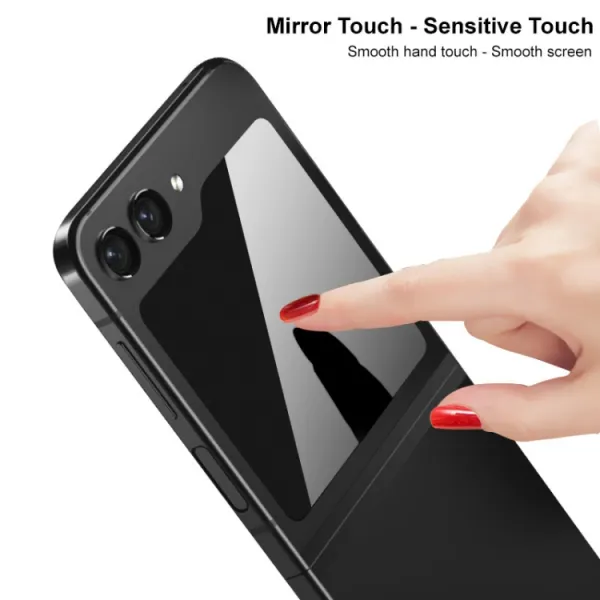 IMAK ANTI-SPY Sklo s filtrom pre vonkajší displej Samsung Galaxy Flip7 FE 5G / Flip6 5G