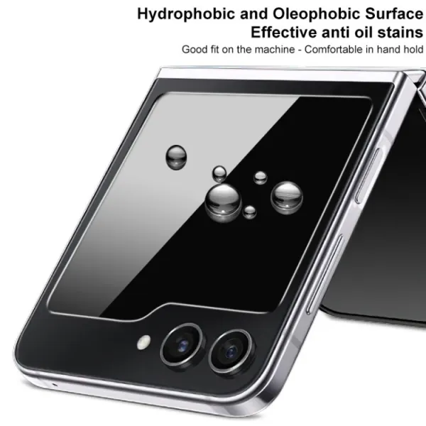 IMAK ANTI-SPY Sklo s filtrom pre vonkajší displej Samsung Galaxy Flip7 FE 5G / Flip6 5G