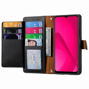 HEART Peňaženkové puzdro pre T Phone 2 čierne
