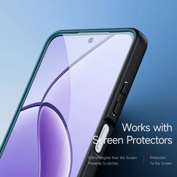 DUX AIMO Ochranný obal pre Realme 12 5G čierny