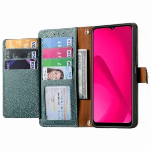 HEART Peňaženkové puzdro pre T Phone 2 zelené