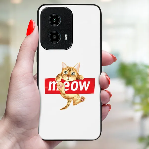 MY ART Ochranný kryt pre Motorola Moto G04 / G24 / G24 Power MEOW (183)