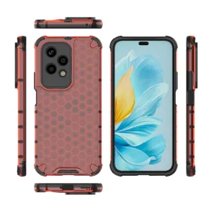 HONEYCOMB Ochranný kryt Honor 200 Lite červený