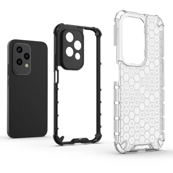 HONEYCOMB Ochranný kryt Honor 200 Lite čierny