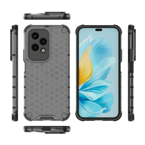HONEYCOMB Ochranný kryt Honor 200 Lite čierny
