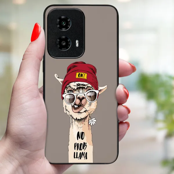 MY ART Ochranný kryt pre Motorola Moto G04 / G24 / G24 Power PROBLLAMA (187)