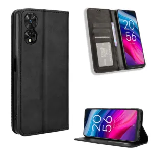 BUSINESS Peňaženkové puzdro pre TCL 505 čierne