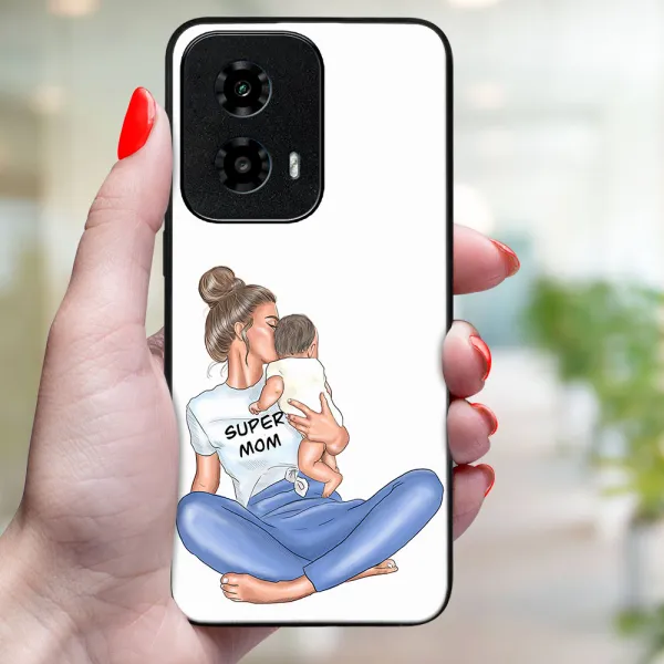 MY ART Ochranný kryt pre Motorola Moto G04 / G24 / G24 Power SUPERMOM (112)