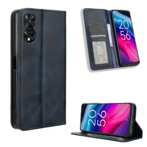BUSINESS Peňaženkové puzdro pre TCL 505 modré