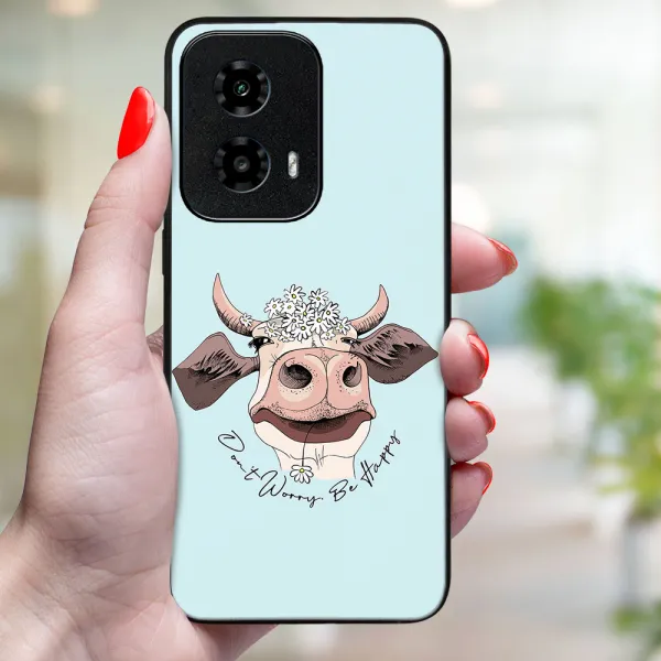 MY ART Ochranný kryt pre Motorola Moto G04 / G24 / G24 Power HAPPY COW (181)