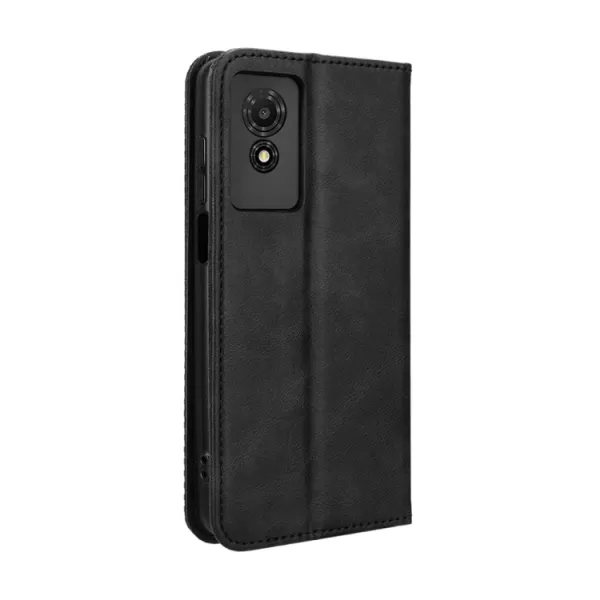 BUSINESS Peňaženkový kryt pre TCL 501 čierny