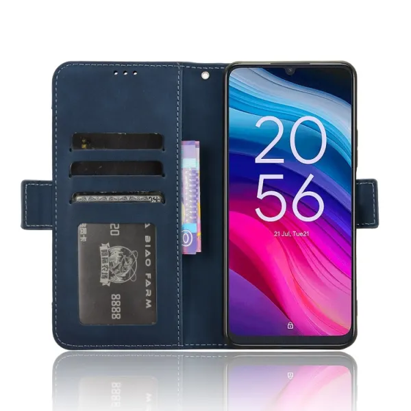 SLOT Peňaženkový obal pre TCL 505 modrý