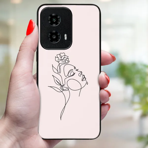 MY ART Ochranný kryt pre Motorola Moto G04 / G24 / G24 Power ROSE GIRL (198)