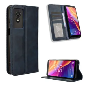 BUSINESS Peňaženkový kryt pre TCL 501 modrý