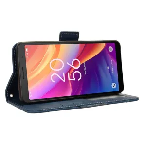 SLOT Peňaženkový obal pre TCL 501 modrý