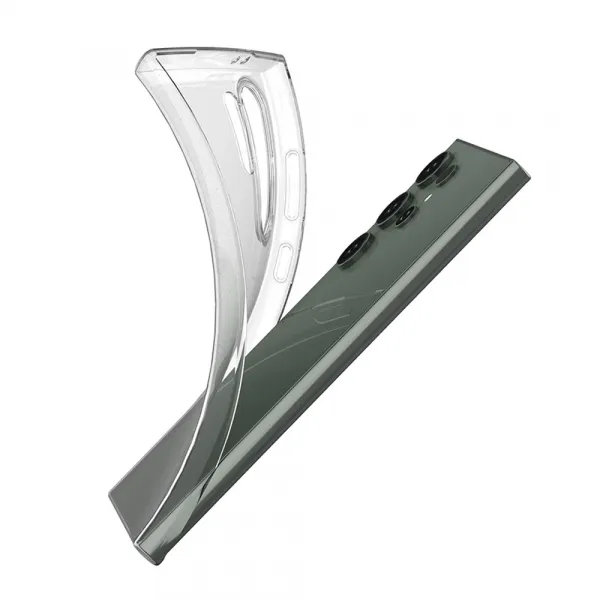 TPU Ochranný kryt pre Samsung Galaxy S24 Ultra 5G priehľadný