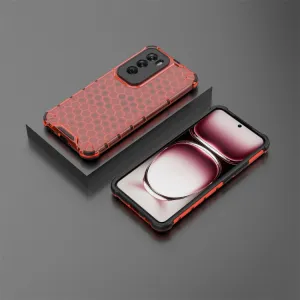 HONEYCOMB Ochranný kryt Oppo Reno12 Pro 5G červený