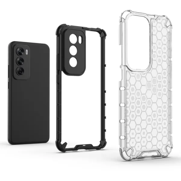 HONEYCOMB Ochranný kryt Oppo Reno12 Pro 5G modrý