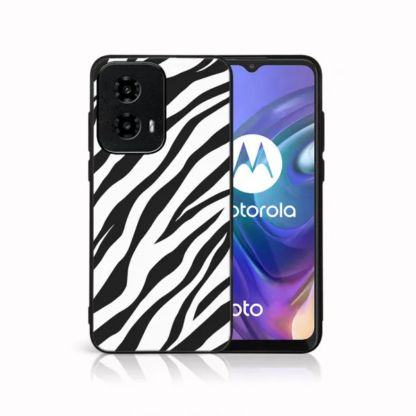 MY ART Ochranný kryt pre Motorola Moto G04 / G24 / G24 Power ZEBRA (237)