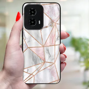MY ART Ochranný kryt pre Motorola Moto G04 / G24 / G24 Power PINK MARBLE (143)