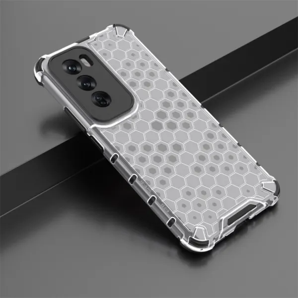 HONEYCOMB Ochranný kryt Oppo Reno12 Pro 5G priehľadný