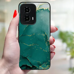 MY ART Ochranný kryt pre Motorola Moto G04 / G24 / G24 Power GREEN MARBLE (145)