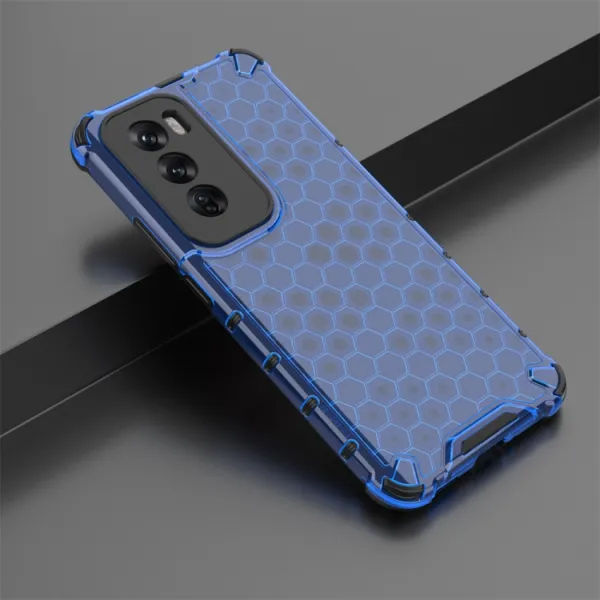 HONEYCOMB Ochranný kryt Oppo Reno12 5G modrý