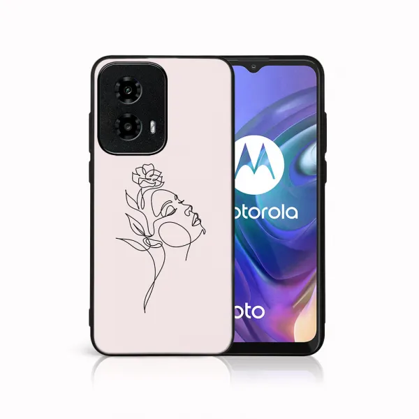 MY ART Ochranný kryt pre Motorola Moto G04 / G24 / G24 Power ROSE GIRL (198)